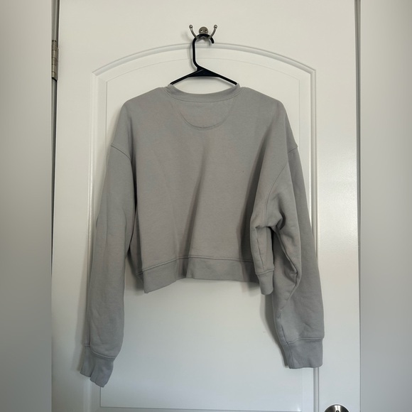 Girlfriend Collective Grey Crewneck Sweater organic cotton size extra large - Picture 6 of 12